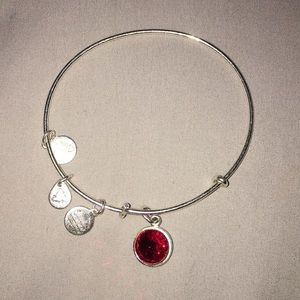 birthstone alex and ani bracelet (july!)